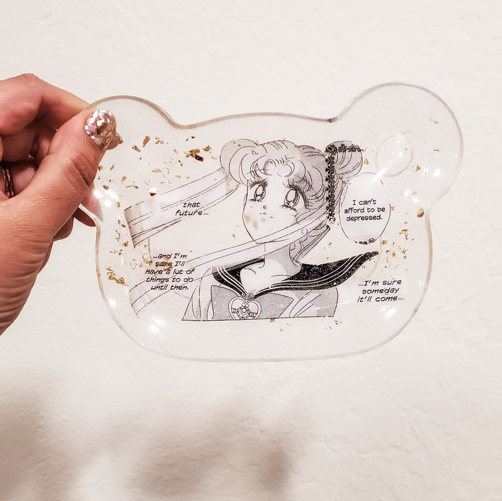 Sailor moon bear tray